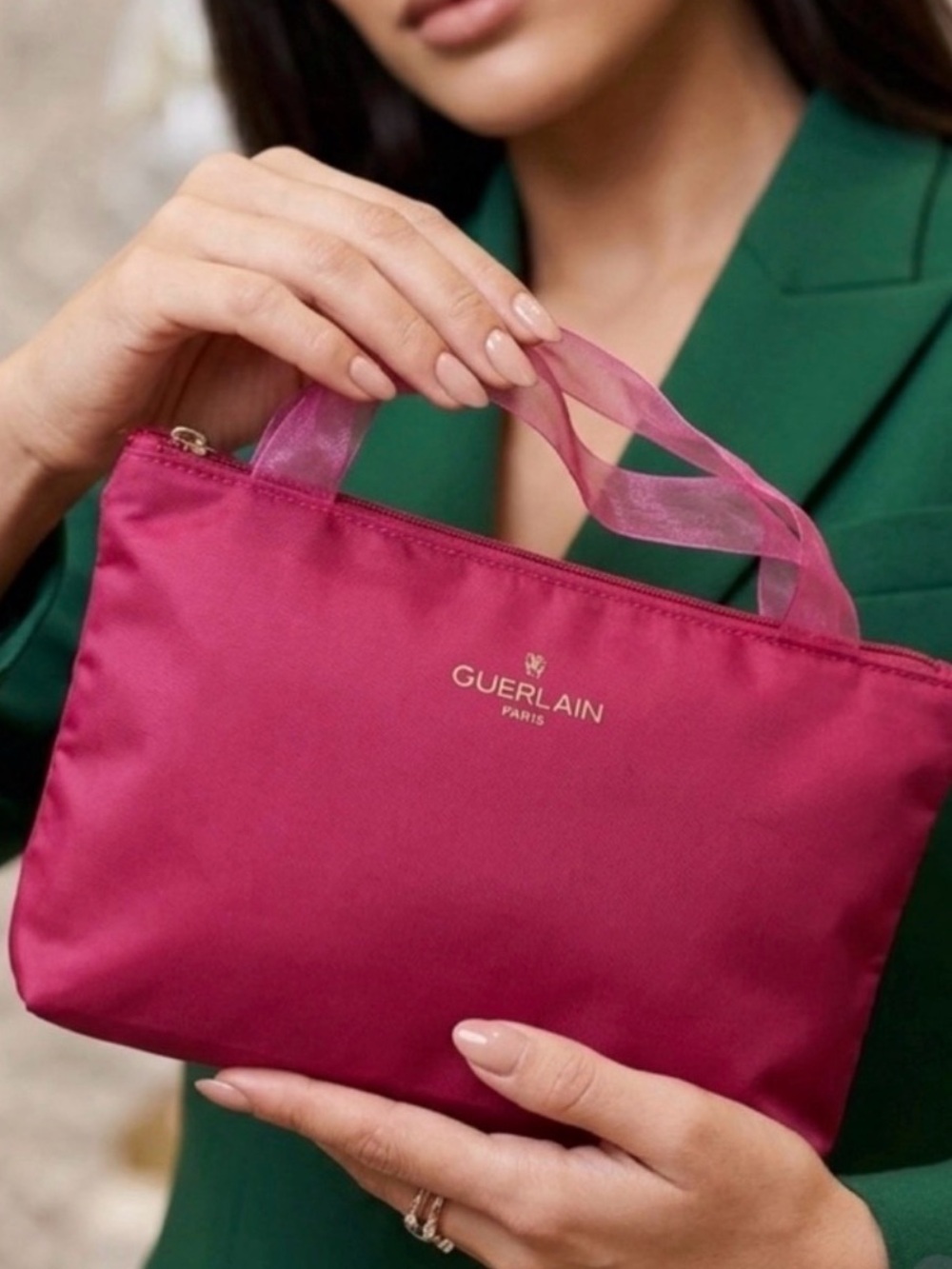 🆕 Guerlain Paris Pouch Bag